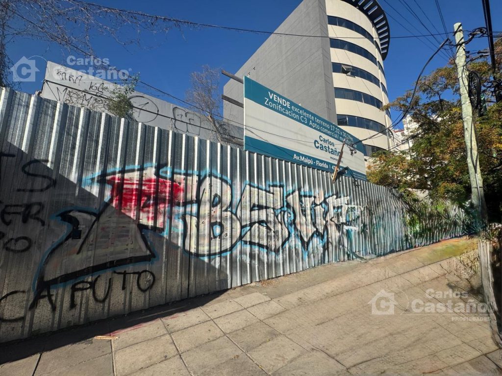 2 Lotes a Mts. de Av. Maipú de 530m2 «Para Edificio»